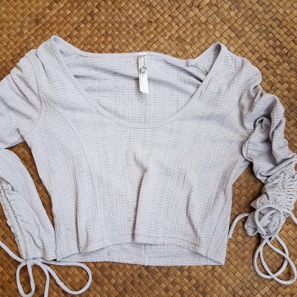 Free people lilac crop top